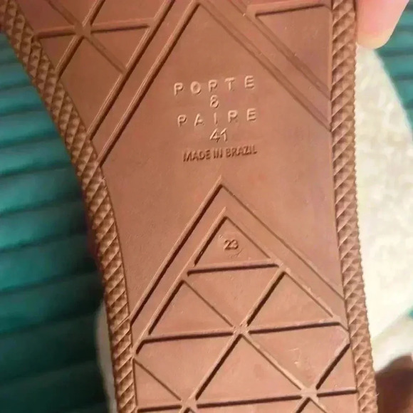 New Porte & Paire shearling-trimmed suede boots sz 10 - Picture 9 of 9